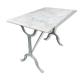 Table bistrot dessus marbre