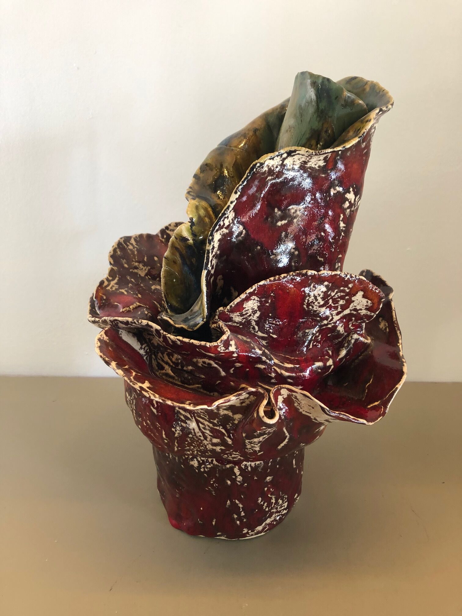 Vase Sculpture en céramique