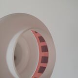Ceiling lamp in opaline 60s