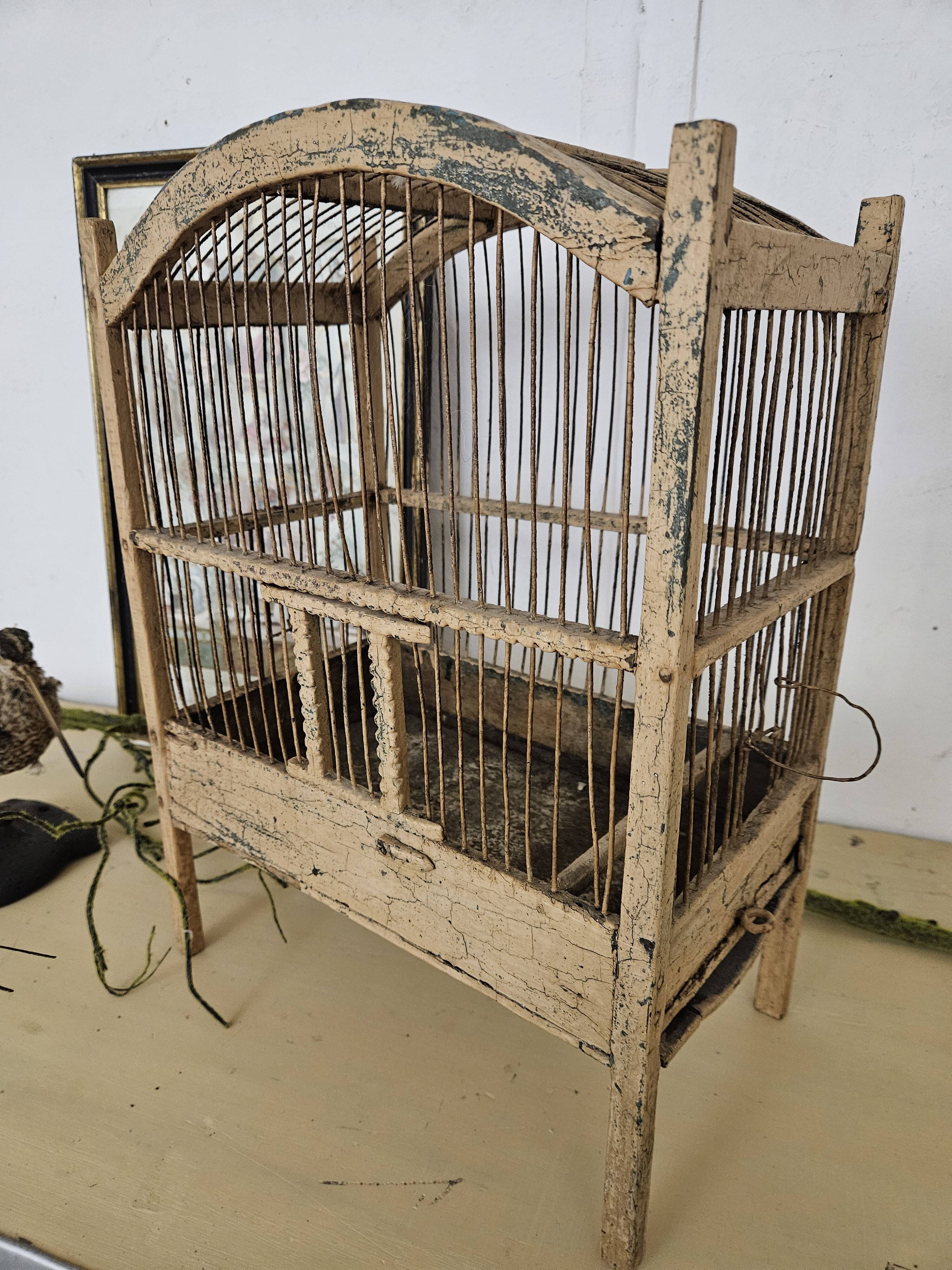 Old birdcage