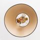 Temde ceiling light with silk shade - Mid-Century design - 1960s