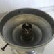 Art Deco opaline ceiling light