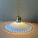 Suspension opaline ancienne