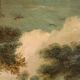 Peinture ancienne scène de guérison '600, huile sur cuivre