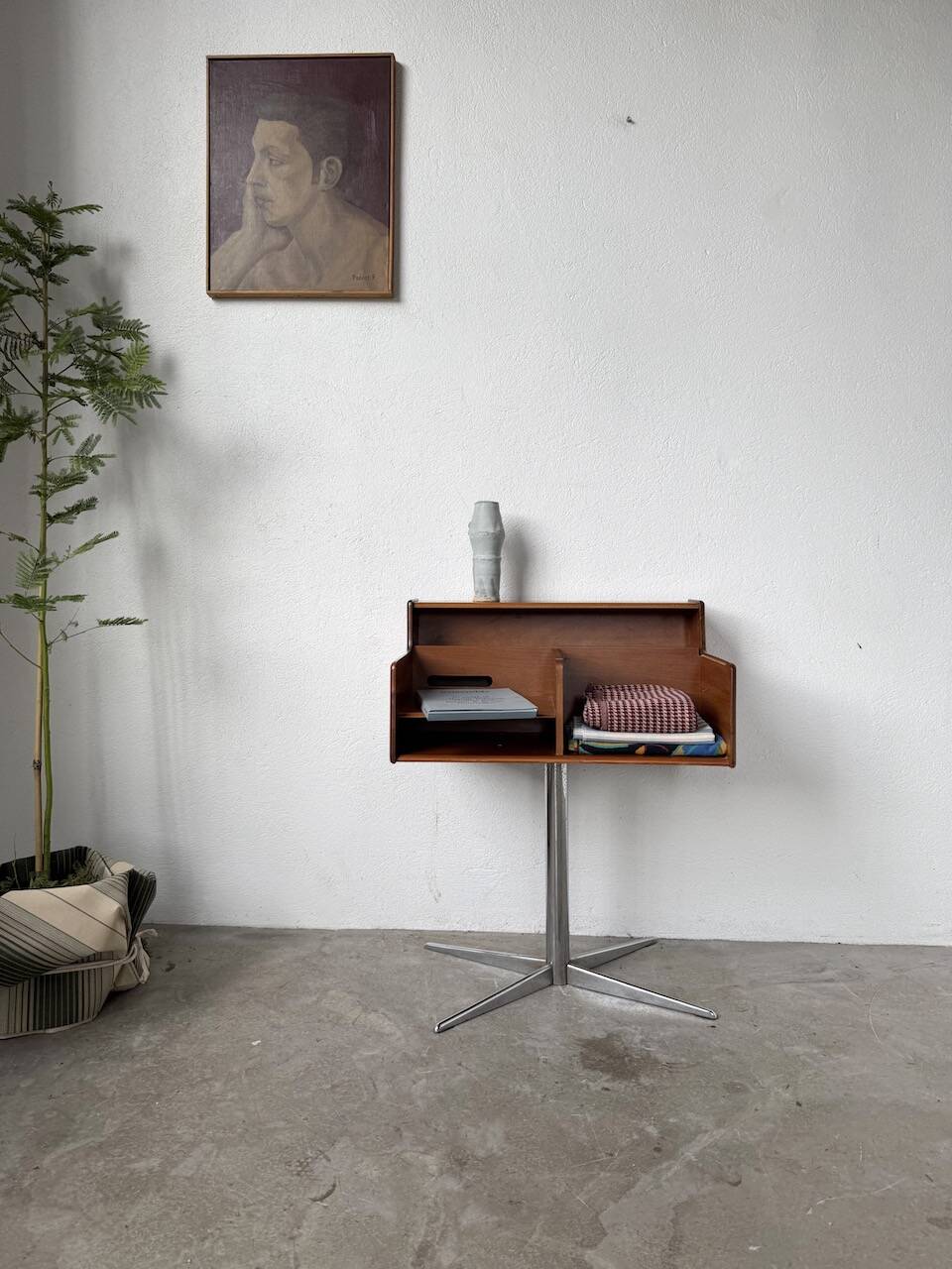 Meuble console ou petit bureau Fimsa Roma Italy teck