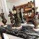 Lot de 2 vases de cheminée