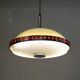 Space age plastic UFO ceiling lamp *** Massive *** Belgian design