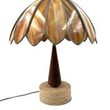 Lampe de table de style Hollywood Regency, Italie 1970