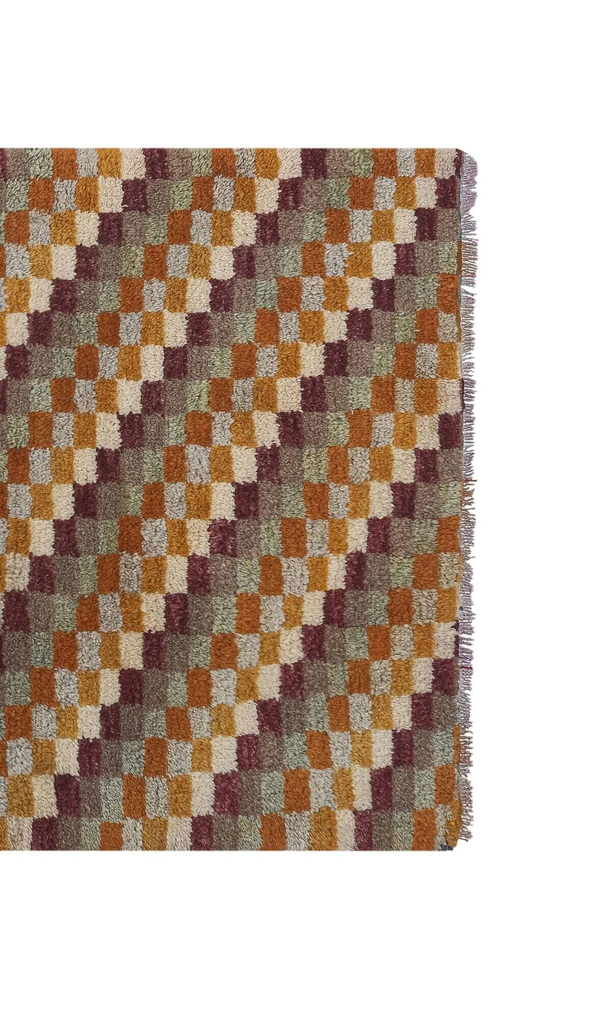 Vintage Turkish handmade rug 77x156 cm