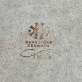 Vintage stoneware bowl with lid by Tove Rappold for Knabstrup, Denmark, 1970s.