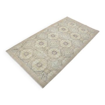 Geometric Handknotted Area Carpet sku 3348