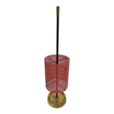 Umbrella stand from the 50s in perforated sheet metal