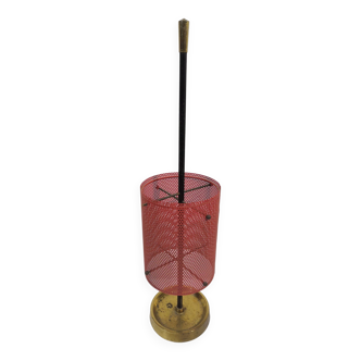 Umbrella stand from the 50s in perforated sheet metal