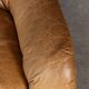 Vintage 20thc pair of italian leather lounge chairs by rossi di albizzate