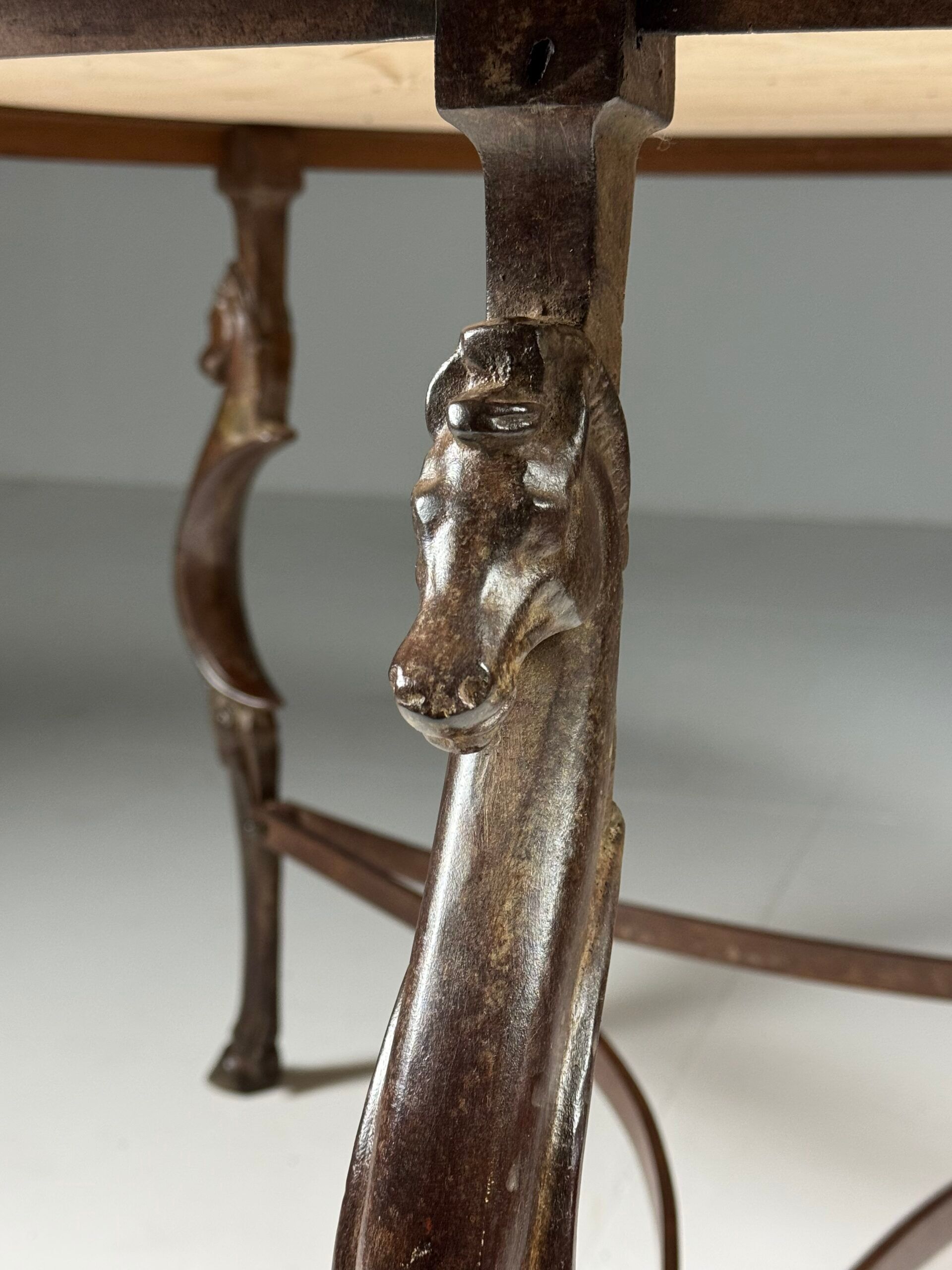 1970s centre table seahorses