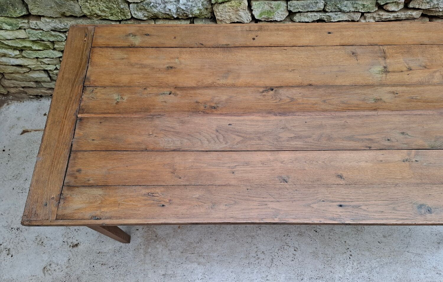 Oak farmhouse table 200cm