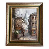 Tableau HST "View of the Sacred Heart in Montmartre"
