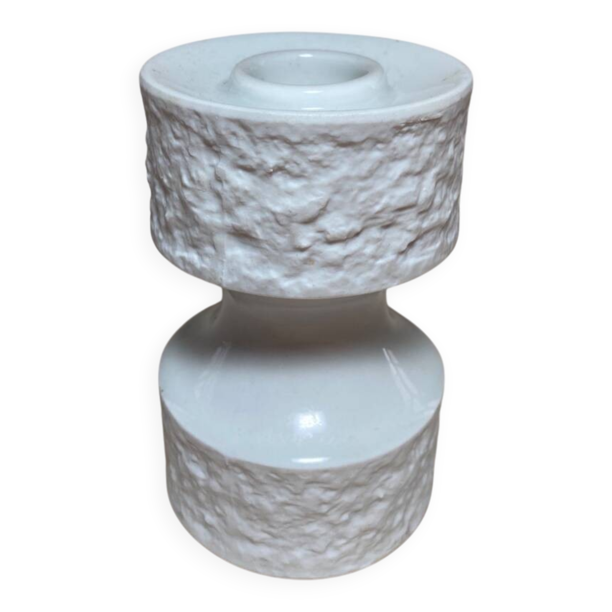 Porcelain candle holder