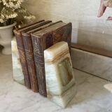 pair of Art Deco onyx bookends