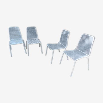 Chaises de jardin années 60