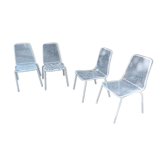 Chaises de jardin années 60