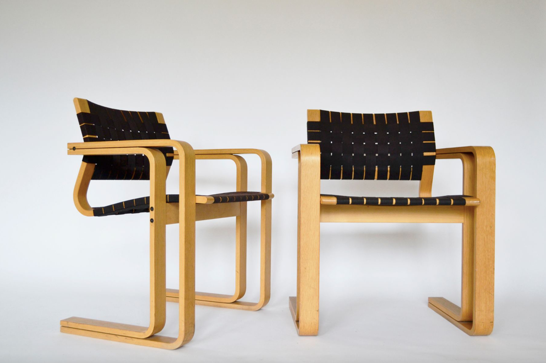 Pair of armchairs 5531 by Rud Thygesen & Johnny Sørensen for Magnus Olesen, years 1950
