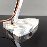 Important Art Deco Modernist Table Lamp, France, c. 1930