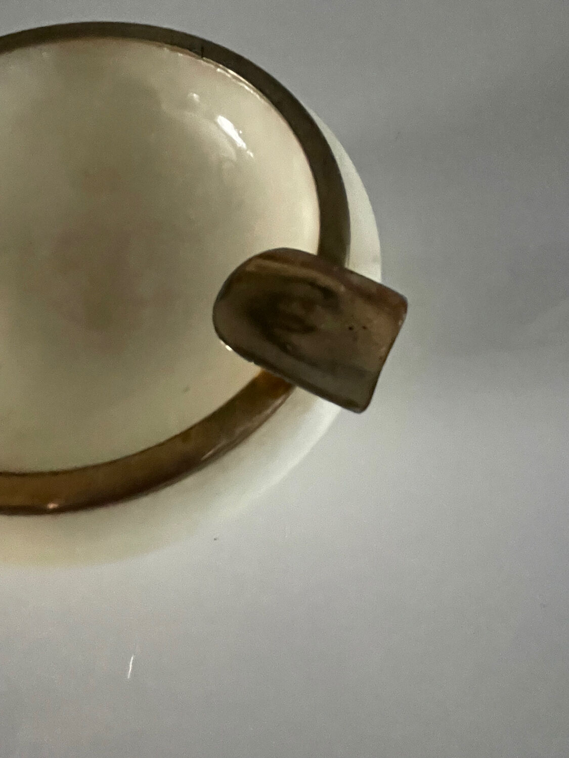 Vintage marble ashtray