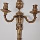 Napoleon III era bronze wall lamp
