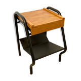 Vintage boarding school bedside