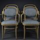 Ensemble de 4 chaises Gemla en hêtre, Suède 1970