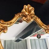 Louis XV style gold mirror 60x40 cm