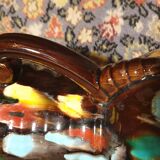 Vase with vintage handles