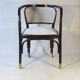 Fauteuil n°715 de Gustave Siegel pour Kohn, 1905. Backhausen