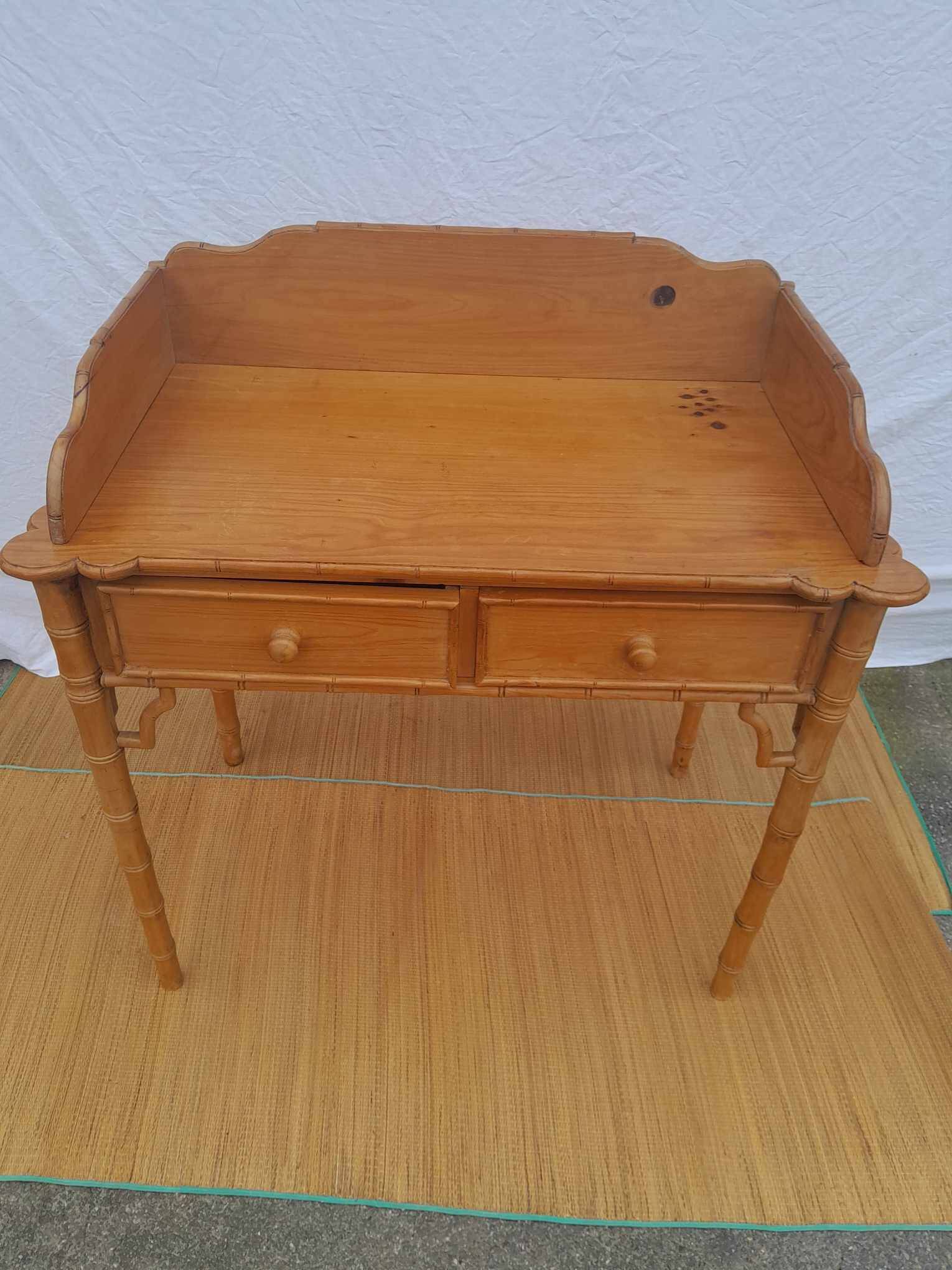 Bamboo desk