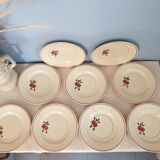 Suite of ten flat plates