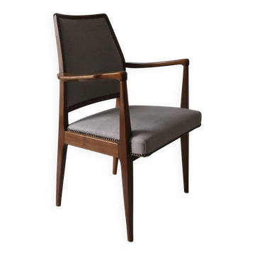 Fauteuil en teck Hadar Schmidt | Suède | Années 1950
