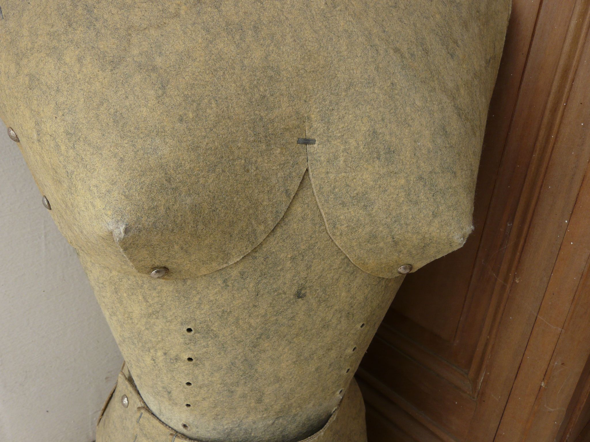 Buste ancien de couturière années 50