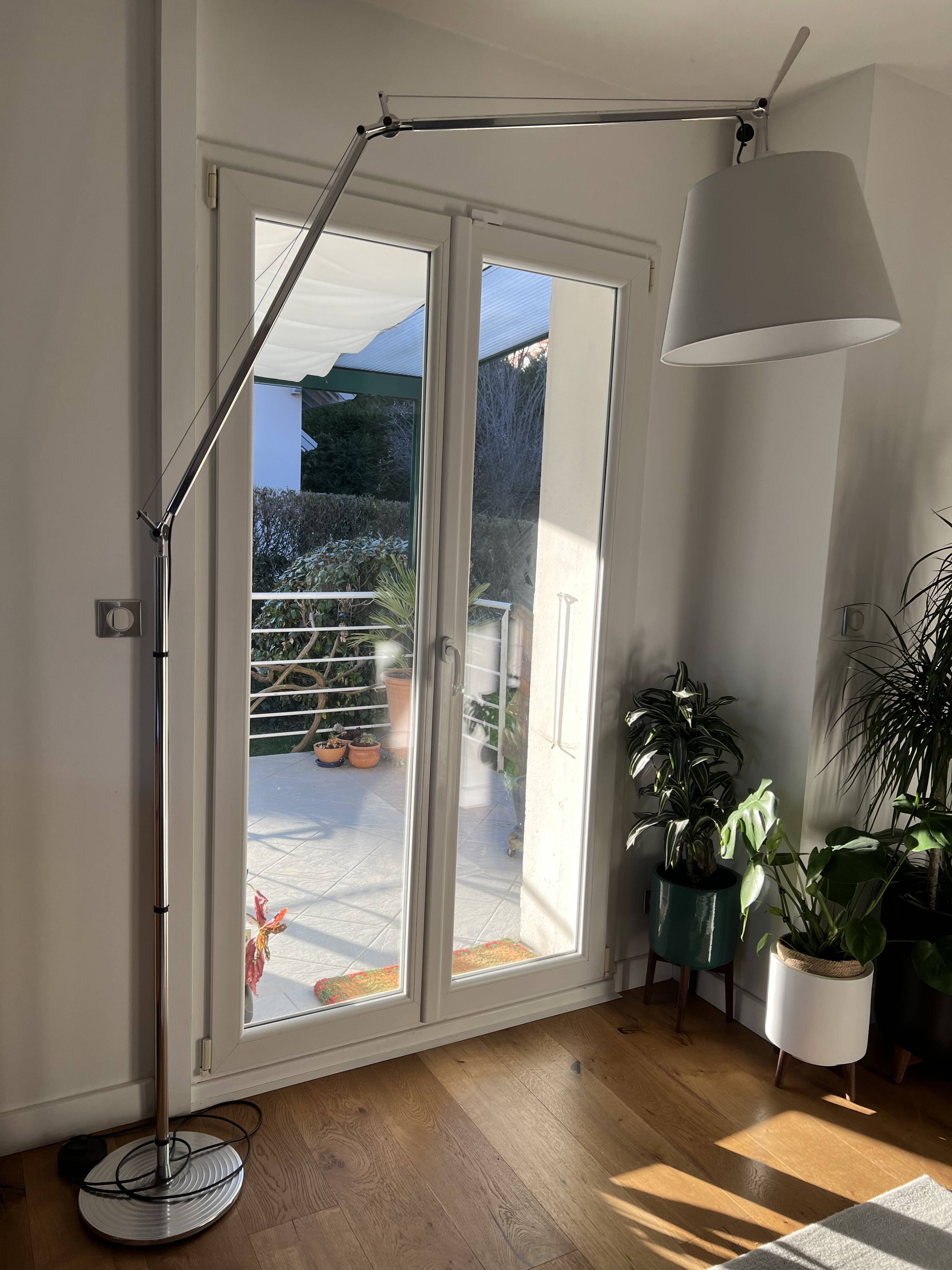 Artemide Tolomeo Mega aluminum floor lamp