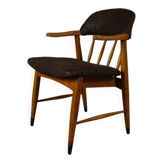 Armchairs (chairs) bridge year 50 vintage scandinavian compass feet