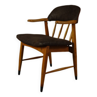 Fauteuils ( chaises ) bridge année 50 vintage scandinave pieds compas