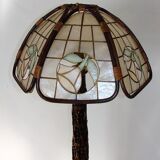 Floor lamp in rattan , 1950s.