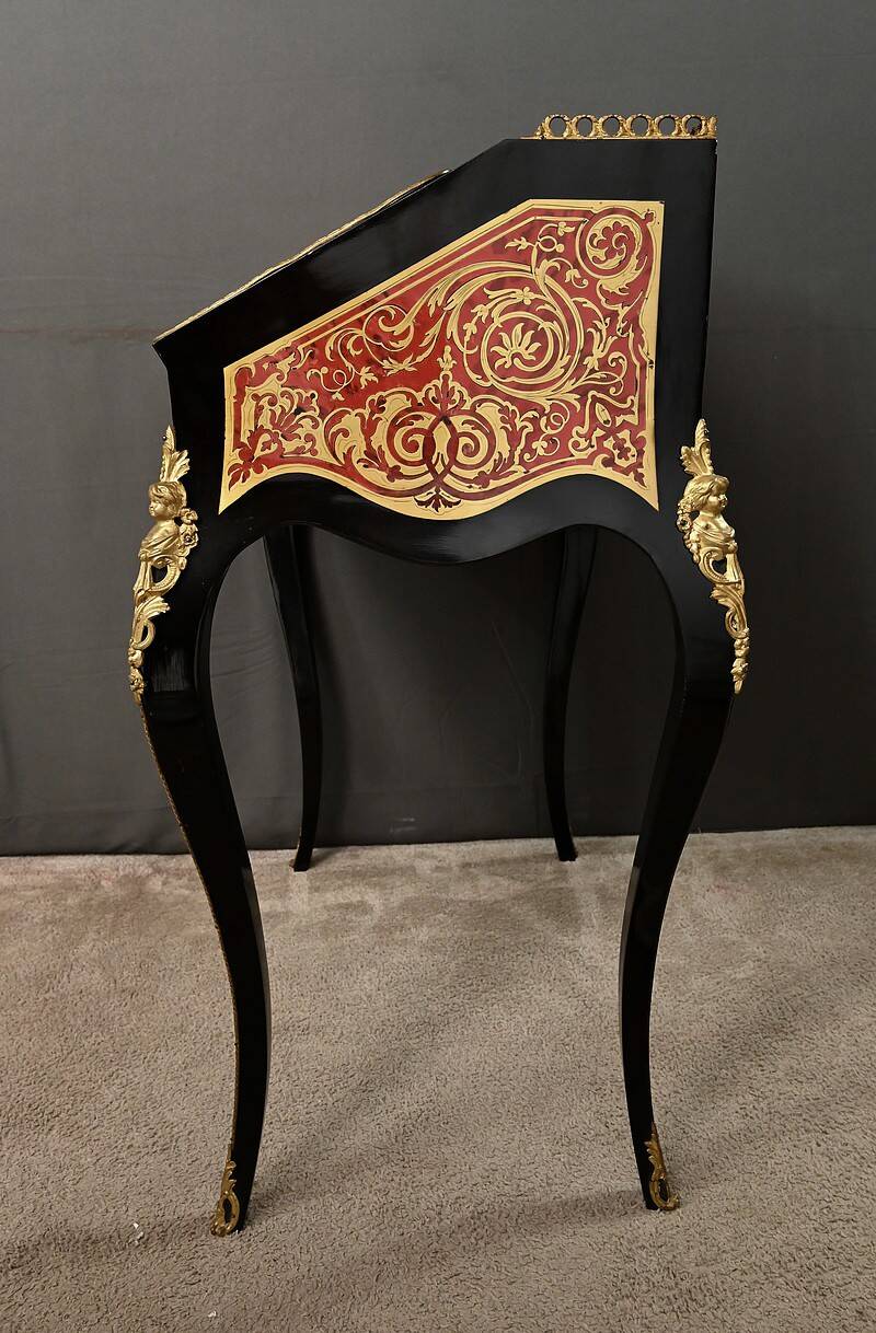 Lady's desk in Boulle marquetry, Napoleon III – Mid-19th century