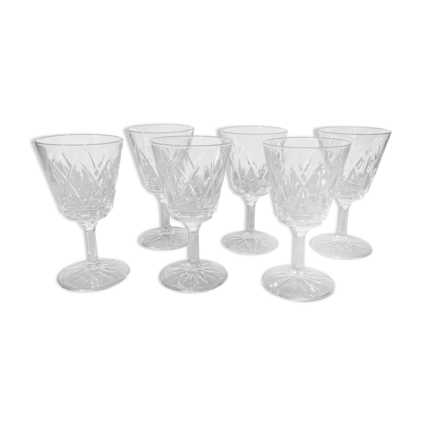 Set of 6 vintage glasses