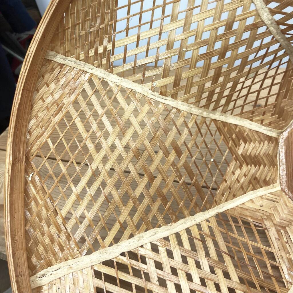 Woven Bamboo Lampshade – Japanese Design – Handmade Pendant