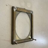 Antique brass frame