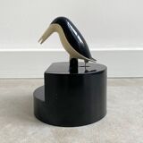 Vintage bird / penguin toothpick dispenser - Cheerful tableware