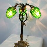 Murano glass grape cluster lamp 1960s