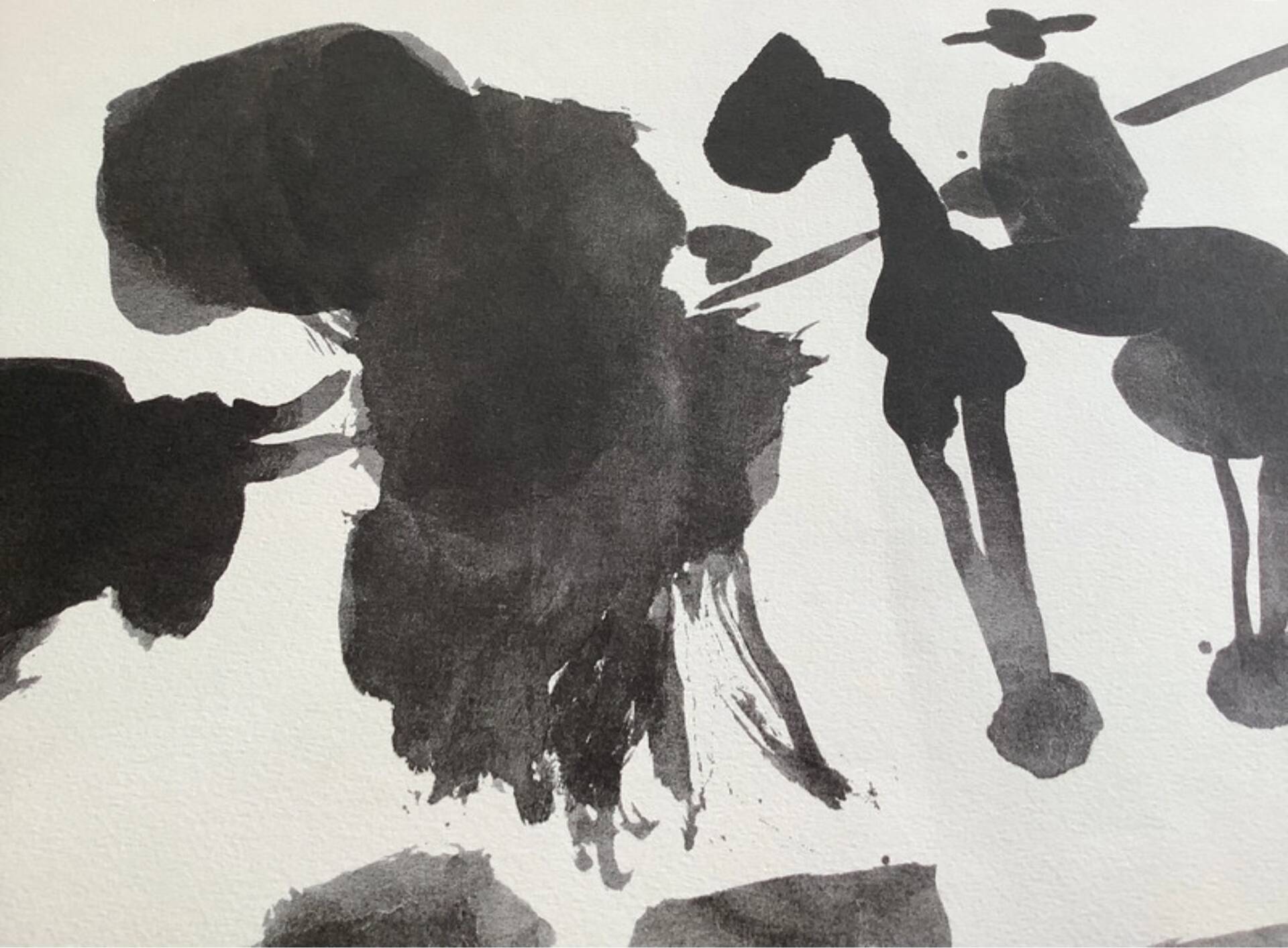 Picasso print on paper 50X70 cm