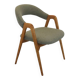 vintage WK Möbel style fauteuil / stoel 'Wildflecken' nieuwe bouclé stof